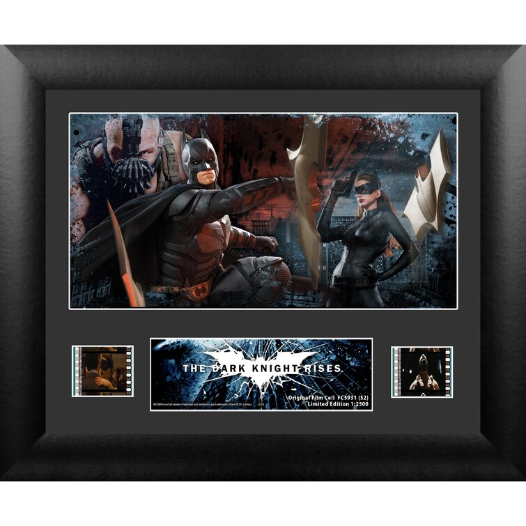 Batman the Dark Knight Rises Single FilmCells Framed Limited Edition Wall  Art